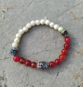 Bileklik Doğal Taş Çakra Elastik Sevgili Çift Bilekliği Unisex Bilezik 13979 thumbnail 1