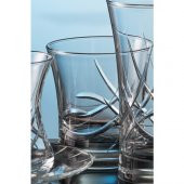 Kcd Melodi Kesme El Dekor Yaldızlı 6 Adet Desenli Su Bardağı Takımı thumbnail 2