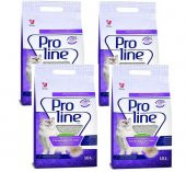 Pro Line Lavanta Kokulu Bentonit Kedi Kumu 10 Lt 4 Adet - 1