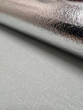 Renkli Duvarlar Kendinden Yapışkanlı Alüminyum Folyolu Isı Ses Yalıtımlı Duvar Kağıdı Paneli 50x280 Cm Su Yeşili - 1
