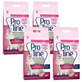 Pro Line Babypowder Kedi Kumu ParfüMLü 10 Lt 4 Adet - 1