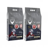 Vancat Aktif Karbon Kokusuz Kedi Kumu 10 Lt 2 Adet - 1