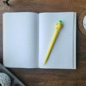 Dokunmayın Çok Fenayım Tasarımlı Çizgili Defter, Kalem Hediyeli, Ajanda, 2023 Ajanda - 3