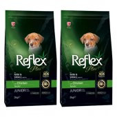 Reflex Plus Küçük Mini Irk Tavuklu Yavru Köpek Maması 3 Kg 2'Li Set - 1