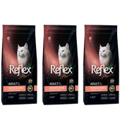 Reflex Plus Somonlu Hairball Yetişkin Kedi Maması 1,5 Kg 3 Adet - 1
