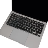MacBook Air 13 inç klavye koruyucu Arapça baskılı UK Enter uyumlu M1 A2337 A2179 silikon - 8