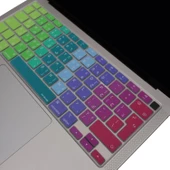 Arapça Klavye Macbook Air M1 13 inç Kılıf (TouchID'li Air) A2337 A2179 UK Enter ile Uyumlu Dazzle - 5