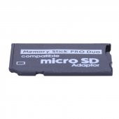 Memory Stick Pro Duo Çevirici Adaptör Mikro SD Kart Dönüştürücü Hafıza Kartı Adaptör - 5