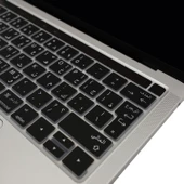 Arapça Klavye Macbook Pro Kılıfı A1706 A1989 A2159 A1707 A1990 UK Enter ile Uyumlu - 6