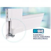 Arwin Sol Açılım Pencere için Kademeli Havalandırma Mekanizması - 1