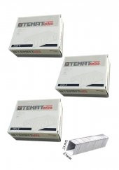 23/24 Zımba Teli Çelik Zımba Teli 1000 li 3 Paket 260 Sayfa Zımbalama Kapasitesi 23-24 - 1