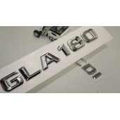 Benz GLA 180 CDi Bagaj Krom Metal 3M 3D Yazı Logo thumbnail 1