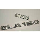 Benz GLA 180 CDi Bagaj Krom Metal 3M 3D Yazı Logo thumbnail 3
