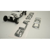 Benz GLA 180 CDi Bagaj Krom Metal 3M 3D Yazı Logo thumbnail 4