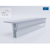Duşakabin Mıknatıslı Fitil ve 2 Adet Suluk Fitili Cam 5mm 6mm 180 cm Oval Köşe Düz Uyumlu - 3