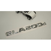 Benz GLA 200d Bagaj Krom Metal 3M 3D Yazı Logo - 2