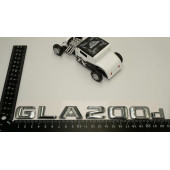 Benz GLA 200d Bagaj Krom Metal 3M 3D Yazı Logo - 5