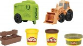 Play-Doh Çalışkan Traktör ve Römork - 1