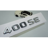 DK Tuning 400 SE Bagaj Krom ABS 3M 3D Yazı Logo Benz İle Uyumlu - 1