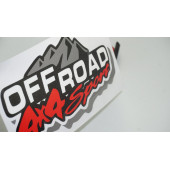 Arazi Aracı Off Road 4x4 Sport Kaput Bagaj Sticker - 1