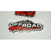 Arazi Aracı Off Road 4x4 Sport Kaput Bagaj Sticker - 2