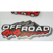 Arazi Aracı Off Road 4x4 Sport Kaput Bagaj Sticker - 3