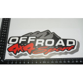 Arazi Aracı Off Road 4x4 Sport Kaput Bagaj Sticker - 4