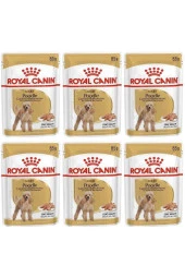 Royal Canin Adult Poodle Caniche Tüy Sagligi Destekleyici Yetiskin Köpek Konservesi 85gr 6 Adet - 1