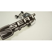 Seat Sport Logo Epoksi ABS Bagaj 3M 3D Logo Arma thumbnail 1