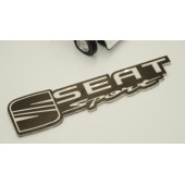 Seat Sport Logo Epoksi ABS Bagaj 3M 3D Logo Arma thumbnail 3