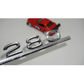 Benz W111 280 Bagaj Krom Metal 3M 3D Yazı Logo - 1