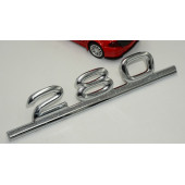 Benz W111 280 Bagaj Krom Metal 3M 3D Yazı Logo - 3