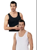 Şahinler 6'lı Paket Askılı Erkek Atlet Pamuklu - E002 - E005 - 4
