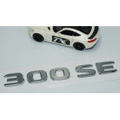 Dk Tuning 300SE Bagaj Krom Abs 3m 3d Yazı Logo Benz İle Uyumlu thumbnail 3