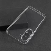 Galaxy A14 Kılıf Zore Şeffaf İnce ve Esnek Süper Silikon Kılıf thumbnail 5