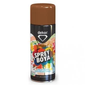 Dekor Akrilik Efektli Sprey Boya Açık Kahve 400 ML RAL 8003 - 2