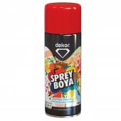 Dekor Akrilik Efektli Sprey Boya Makine Kırmızı 400 ML - 2