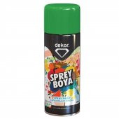 Dekor Akrilik Efektli Sprey Yeşil 400 ML RAL 6016 - 4