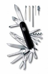 Victorinox SwissChamp 1.6795.3 Siyah İsviçre Çakısı 91mm 33F - 1