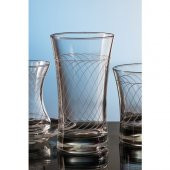 Kcd Linda Kesme El Dekor Yaldızlı 6 Adet Desenli Su ve Meşrubat Bardak Takımı thumbnail 1