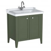 Vitra Valarte Neo 80 cm Yeşil Banyo Lavabo Dolabı Alt Modül 65805 - 1
