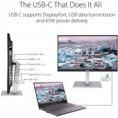 ASUS PROART PA278CV 27 2K IPS 2560x1440 5MS DP MINIDP HDMI DVI USB 3 0x4 MM VESA MONİTöR - 5