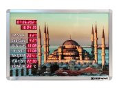 Ezan Okuyan Saat Sultan Ahmet Camii Baskılı - 1