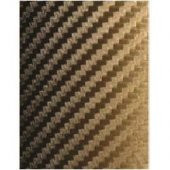 Altın Karbon Folyo Havakanallı 152 cm x 1 mt - 1