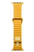 Apple Watch Ultra 49mm Uyumlu KRD-73 Şerit Tasarım Lüx Silikon Kordon - 10