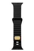 Apple Watch Ultra 49mm Uyumlu KRD-73 Şerit Tasarım Lüx Silikon Kordon - 5