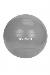Avessa 65 Cm Pilates Topu Poşet Ambalaj BPT-65 Gri - 1