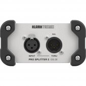 DS20 Klark Teknik Pro Splitter 2 DS 20 Passive Signal Splitter - 2
