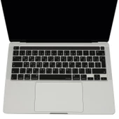 Arapca MacBook Pro Klavye Koruyucu – 13 Inc Silikon Kapak M1 M2 Uyumlu UK Ters L Enter thumbnail 4