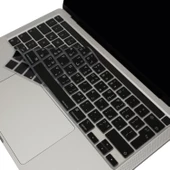 Arapca MacBook Pro Klavye Koruyucu – 13 Inc Silikon Kapak M1 M2 Uyumlu UK Ters L Enter thumbnail 1